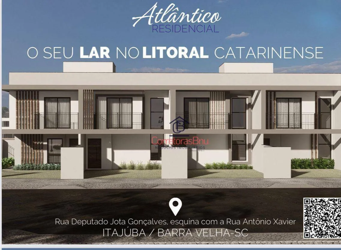 Oportunidade! Sobrado praia do Grant, 94 m² por R$ 620.000 - Itajuba - Barra Velha/SC