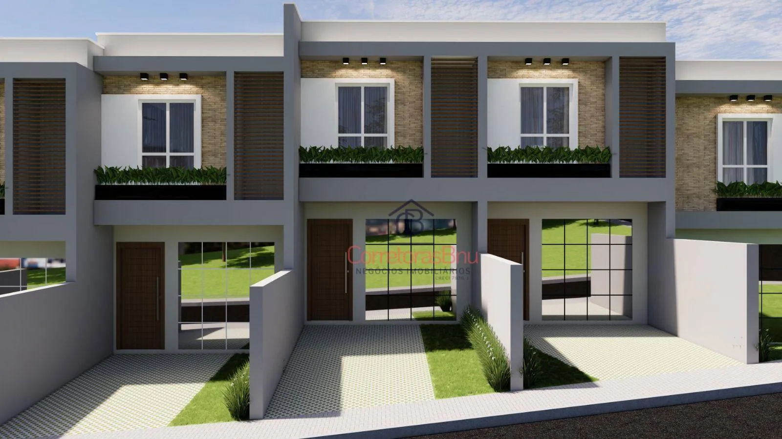 Foto de Sobrado com 2 dormitórios à venda, 66 m² por R$ 385.000,00 - Salto Weissbach - Blumenau/SC