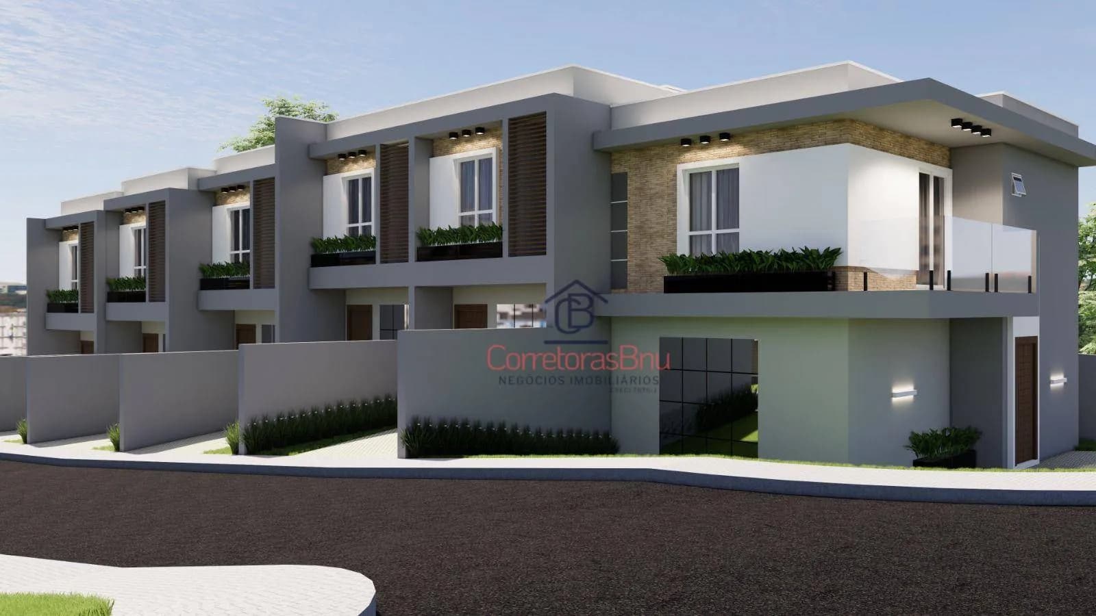 Sobrado com 2 dormitórios à venda, 66 m² por R$ 385.000,00 - Salto Weissbach - Blumenau/SC