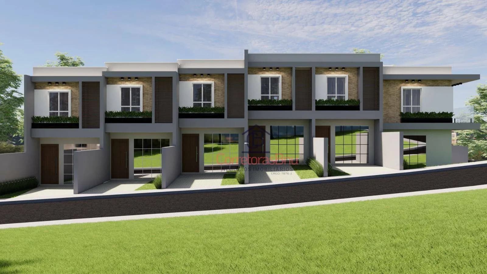 Sobrado com 2 dormitórios à venda, 66 m² por R$ 385.000,00 - Salto Weissbach - Blumenau/SC