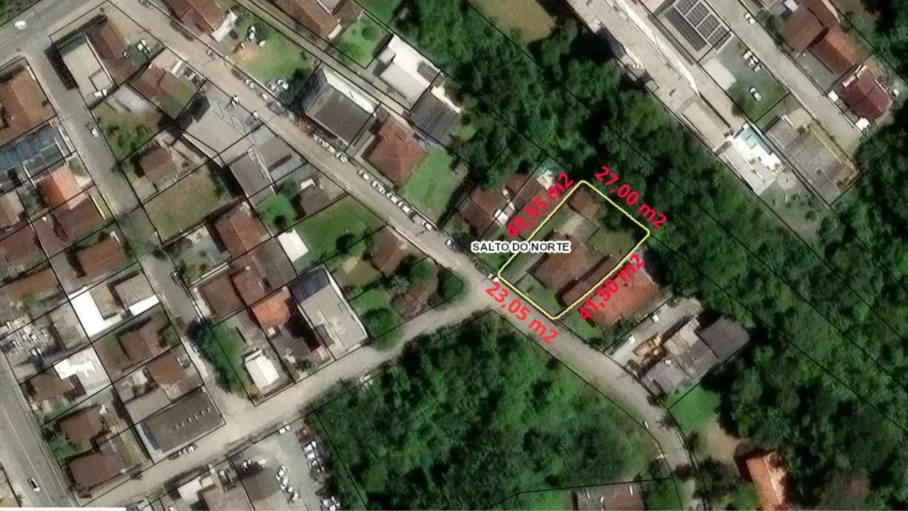 Foto de Terreno à venda, 1137 m² por R$ 750.000 - Salto do Norte - Blumenau/SC