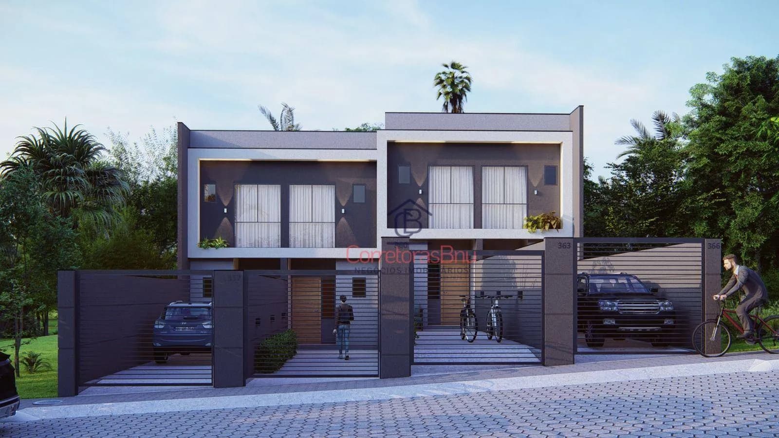 Sobrado à venda, 84 m² por R$ 419.990,00 - Badenfurt - Blumenau/SC