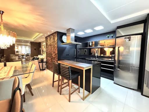 Apartamento mobiliado Vila Nova
