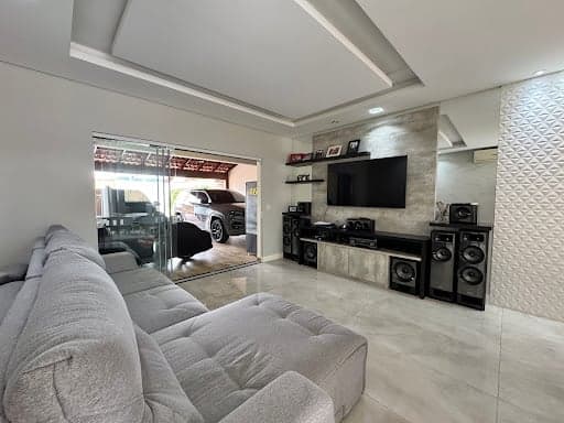 Amplo sobrado 100% mobiliado