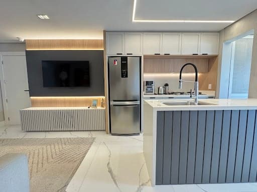 Foto de Apartamento vista mar mobiliado