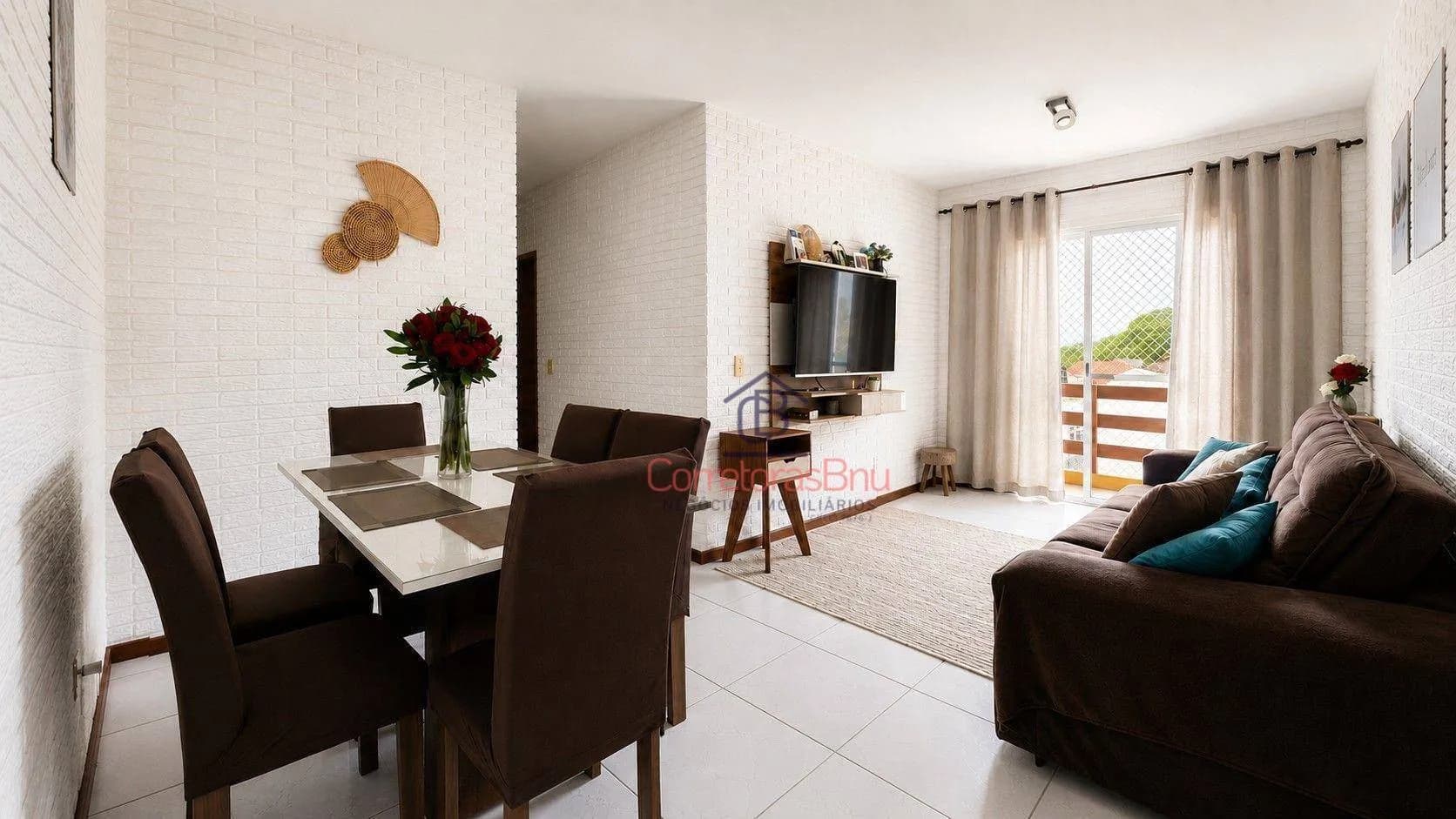 Foto de Apartamento com 3 dormitórios à venda, 85 m² por R$ 315.000,00 - Velha - Blumenau/SC