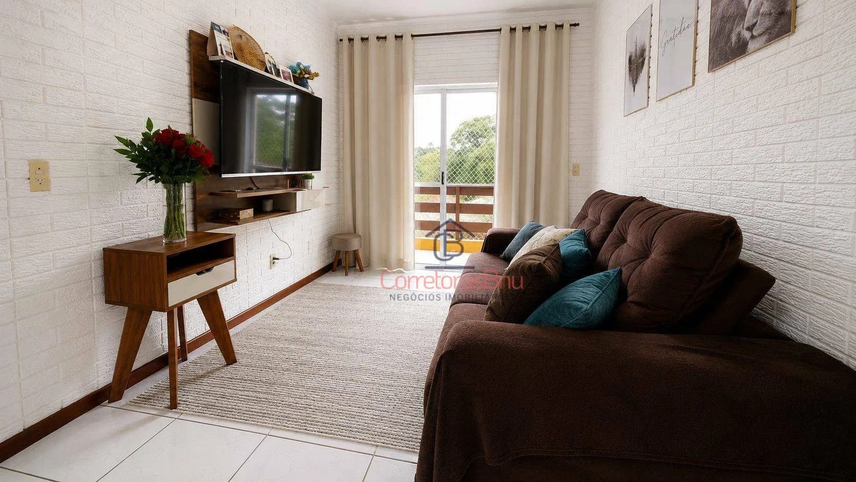 Apartamento com 3 dormitórios à venda, 85 m² por R$ 315.000,00 - Velha - Blumenau/SC