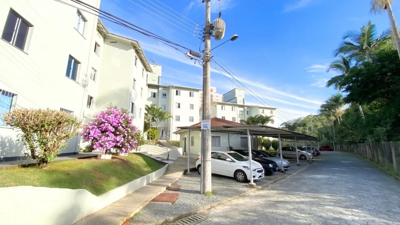 Apartamento com 2 dormitórios à venda no Bairro Fortaleza, Blumenau/SC – R$ 265.000