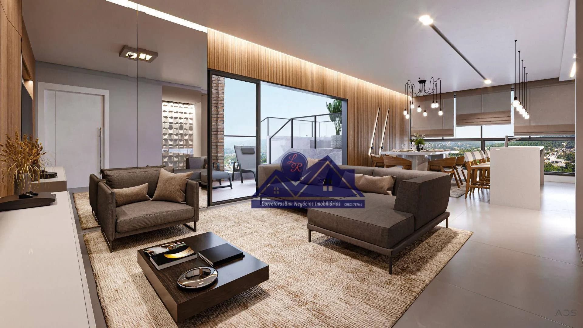 Foto de Apartamento com 3 dormitórios à venda, 103 m² por R$ 789.000,00 - Vorstadt - Blumenau/SC